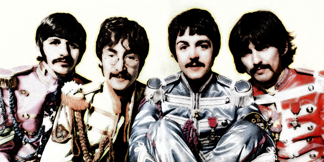 The Beatles singles and albums collection The Beatles singles and albums collection